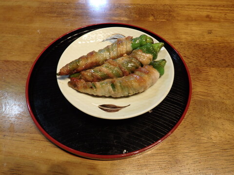 辛い実はゼロ！甘み際立つ京野菜～万願寺とうがらし１ｋｇ（３０本前後入り）