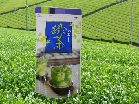 【国産】お茶　八女抹茶入水出し煎茶ティーバッグ75g（5g×15P）