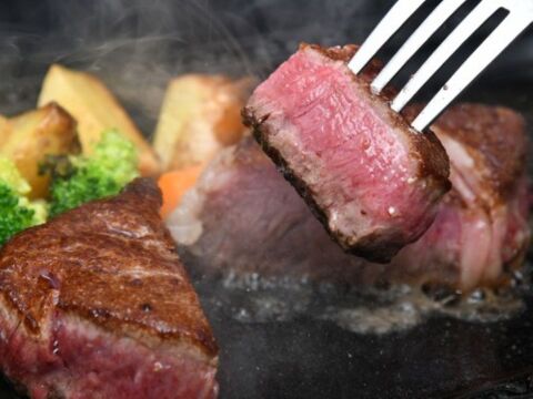 プレミアム感たっぷり！松阪牛ロース芯だけステーキ肉150ｇ×2枚