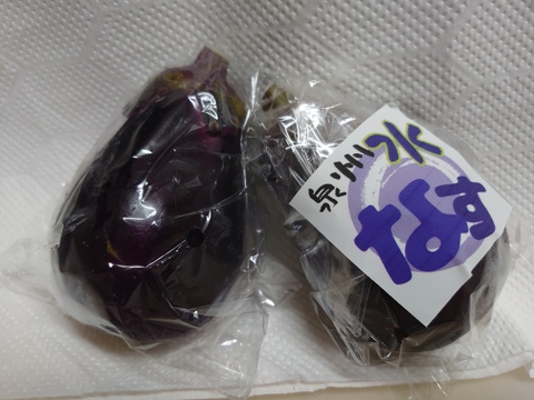 南房総で作った【泉州水なす】生✨🍆✨