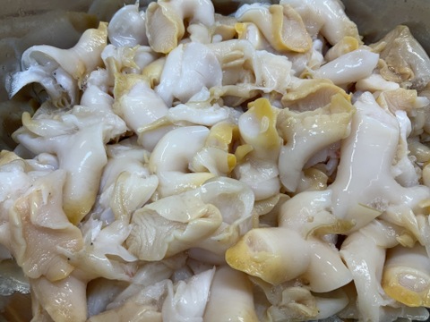 【謹製】チョゲチョッカル/白バイ貝/大3個/完全無添加の貝キムチ【冷凍】