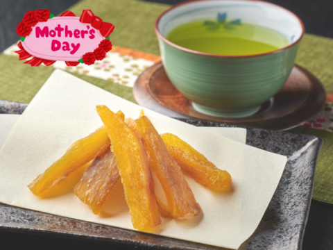 【母の日ギフト】最上級ランク大走り新茶と伝統製法の干し芋のセット お茶　静岡産