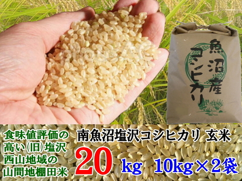 米/穀物コシヒカリ玄米20kg