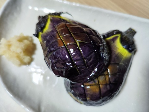なす•クール便】希少在来種「新潟黒十全茄子」甘味あるやわらかナス 浅