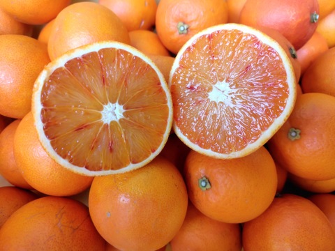 【農薬不使用】ブラッドオレンジ（タロッコ種）　3㎏