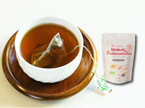わたしバランス茶／2g×10 新商品 お茶 ティーバッグ ブレンド茶 猿島茶