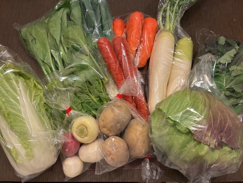 根っこ農園　自然風味お野菜セット