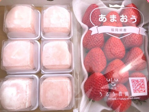 あまおう大福セット２箱【冬ギフト】