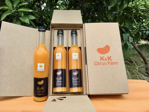 有田市認定　プレミアムみかんジュース　500㎖2本入り　（味くらべセット）