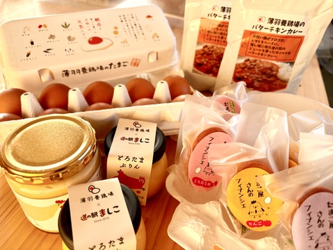 【春の贈り物】Ａセット：薄羽養鶏場のたまごの詰め合わせ