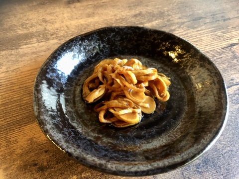 下仁田ネギの醤油漬け！