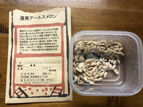 【夏ギフト】【贈答用・お中元に】自然栽培アールスメロン（固定種）　約1.3kg 1玉　無肥料栽培特有のなめらかな食感と、後味の良いスッキリとした甘さのメロンです。　8月中旬出荷予定。有機JAS認証取得