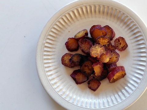 【試作品】ひとくち干し芋90g×3袋（規格外品、大分県産、栽培期間中農薬・肥料不使用、メール便発送）