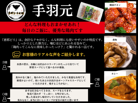 【福袋】岐阜産「恵那どり」✨七福セット✨（７種盛、各１Kg）