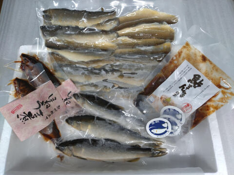 【冬ギフト】　紀州仕立て鮎のバラエティセット