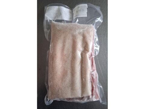 ジビエ　仔イノシシ【皮付き】　背ロースバラ　ブロック　510g