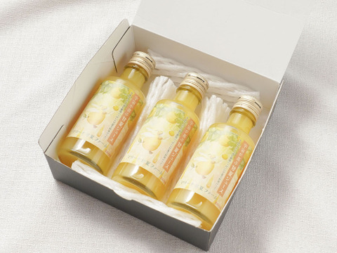 【数量限定】宇宙が喜ぶ甘夏100%ジュース 180ml×3本 　農薬 , 除草剤 , 化学肥料 不使用 , 愛情たっぷりで育てた甘夏のおいしさをぎゅっと搾りました！