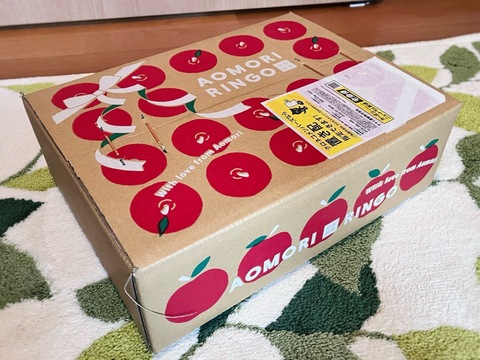 青森県産『ぐんま名月』 家庭用🍏 糖度15度以上！甘～い！ 3㎏k(8～12玉)  【令和8年産早期予約受付！】