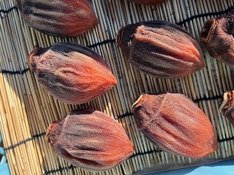 甲州名産「枯露柿」大粒１２個入り