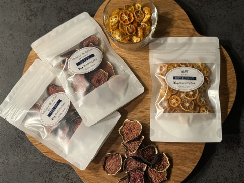 【New】定番いちじく×初登場金柑ドライフルーツ３袋セット○⚪︎国産・農薬不使用・無添加・濃縮・美容　自宅用、贈答用