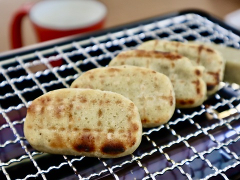 キャンプ飯に！かんころ餅とあん入りかんころ餅のセット