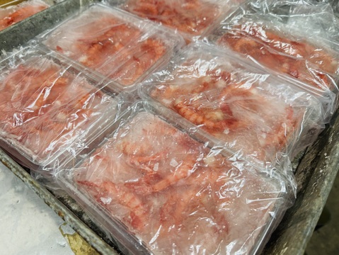 手間を省いて、美味しさそのまま【シマエビ小・無頭】400g