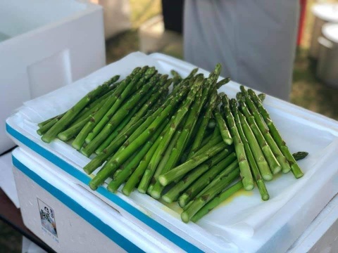 【極太アスパラ】さぬきのめざめ30cm！甘くて柔らか香川県産たっぷり1kg