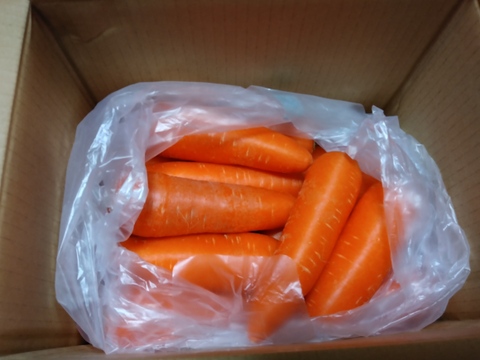 高原の寒さで甘くなった❄️有機JASニンジン🥕５ｋｇ