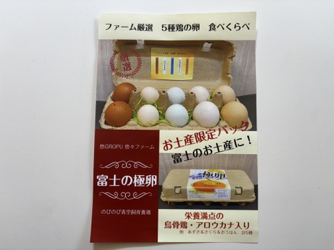 【大寒卵】スペシャル5種食べくらべパック20個セット