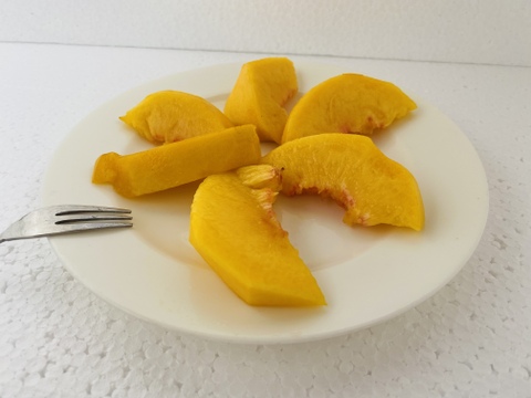 とろける甘さ！山形県産黄金桃【加工用5キロ】