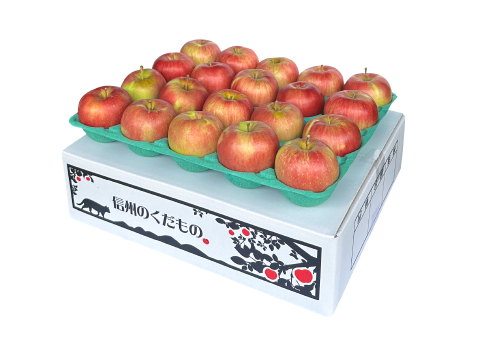 サンつがる 5キロ箱 11玉〜28玉サイズ商品 ID98097 長野県 信州 安曇野 リンゴ 幻 幻のリンゴ 予約 希少 旬