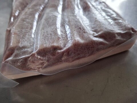 ジビエ　イノシシ　バラ　ブロック　480g