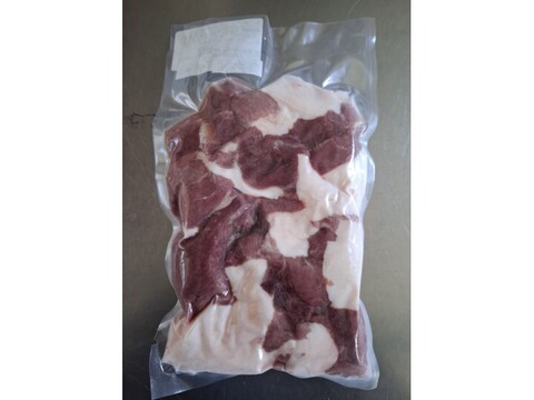 ジビエ　イノシシ　ウデ　ブツ切り　440g