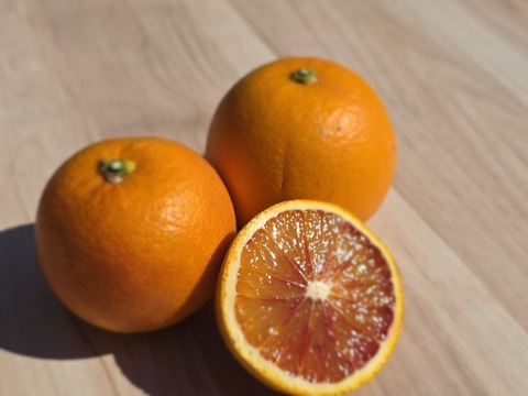 箱込約2㌔　ブラッドオレンジタロッコ　大きさ不ぞろい
