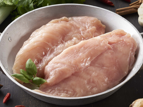 【5月21日賞味のため特別価格】みつせ鶏瞬冷むね肉 計2kg（品質そのまま）