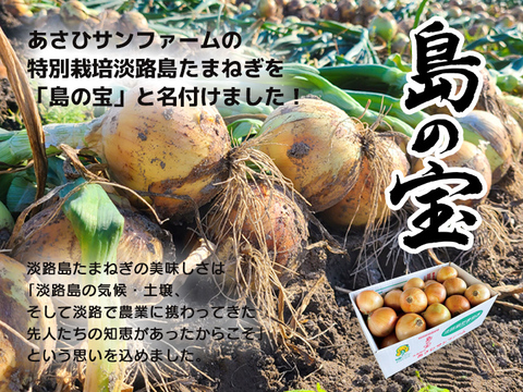 【5kgクール便】淡路島産たまねぎ 特別栽培 兵庫県認証食品 レシピ付き！