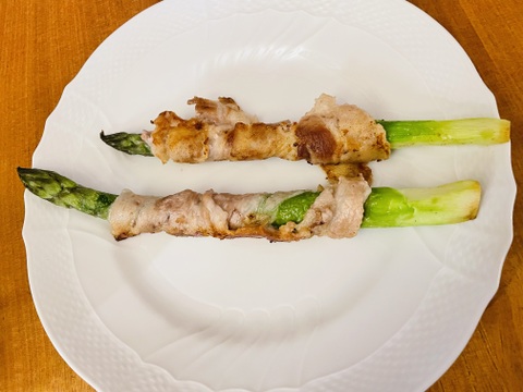 【北海道産】風のアスパラ 　栽培期間農薬不使用　サイズミックス500g