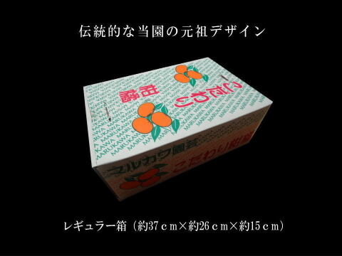 【厳選小粒５ｋｇ】薄皮！濃厚！甘～い！二段熟成の完熟みかん「熟成味柑」　小玉サイズ　秀品　５ｋｇ【172】