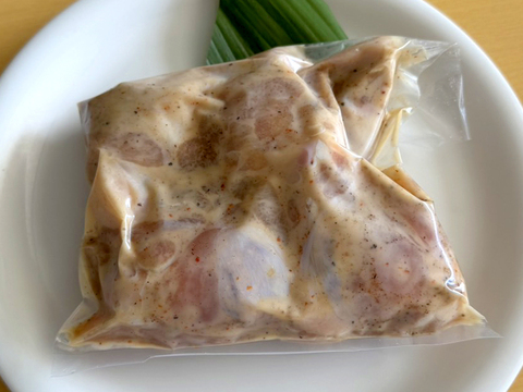 冷凍　手羽元唐揚げニンニク風味【30本】＊簡単調理/お弁当/おつまみ/冷凍可/無添加