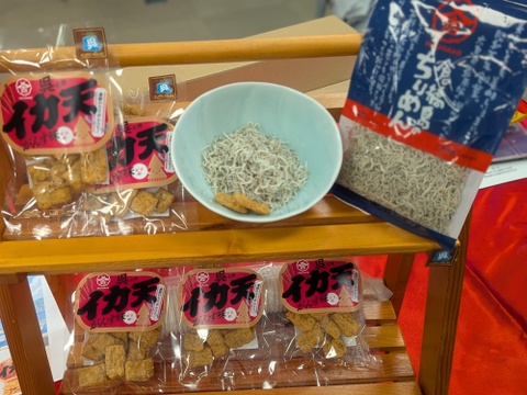 ２６年春新商品販売記念セール6袋セットちりめんのスナック　呉名物がんす味イカ天３７８円が３２４円【ポスト便】６個同梱　【すぐ発送】OK濃い味おつまみに