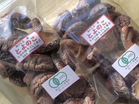 乾しいたけとよのこ（戻しいらず　大分産の肉厚どんこ　１００ｇ入り２袋　 ビタミンDが豊富）