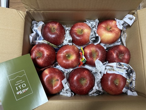 【色も味も濃い！】シナノホッペ　家庭用　3キロ　JA基準より60％減の低農薬栽培