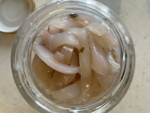 釣りたてヤリイカの塩辛(肝不使用)2瓶