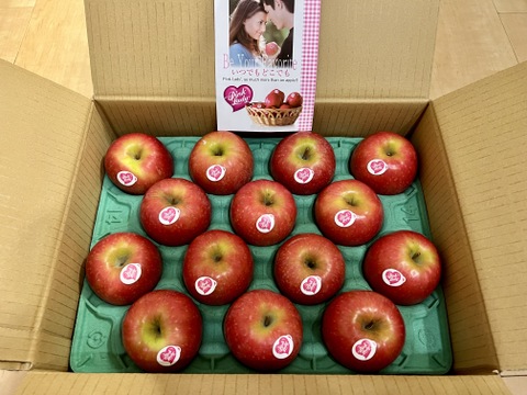 年内発送します🍎 ピンクレディ®︎3キロ箱  長野県 信州 安曇野 リンゴ 幻 幻のリンゴ 予約 希少 旬 6玉〜16玉サイズ 商品ID42100 ピンクレディー