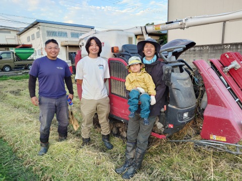 自然栽培米　一厘（いちりん）　Ｓ　玄米１０ｋｇ１袋