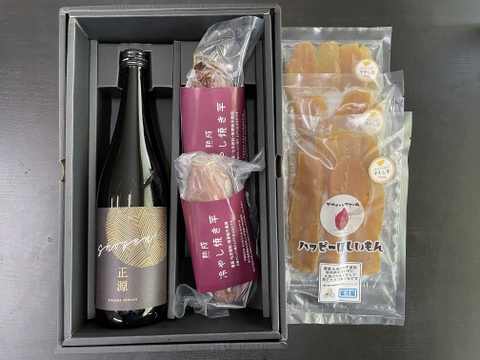 【福袋2025】8888円セット（本格芋焼酎1本＋平干し芋3袋＋冷やし焼き芋2本）｜期間限定販売