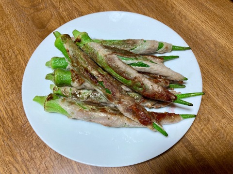 自然栽培の採りたて『島オクラ』約30本・約500ｇ【数量限定】