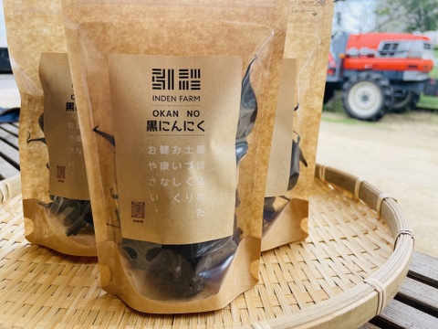 農薬・化学肥料栽培中不使用！黒にんにく（300g）