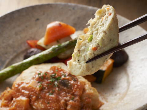 野菜入りでヘルシー！みつせ鶏ふんわり豆腐ハンバーグ 計10個