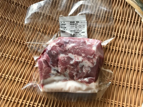 特Aクラス🏆✨イノシシ《ジビエ》【希少❣️猪肉肩ロース 420g ブロック】260303-6